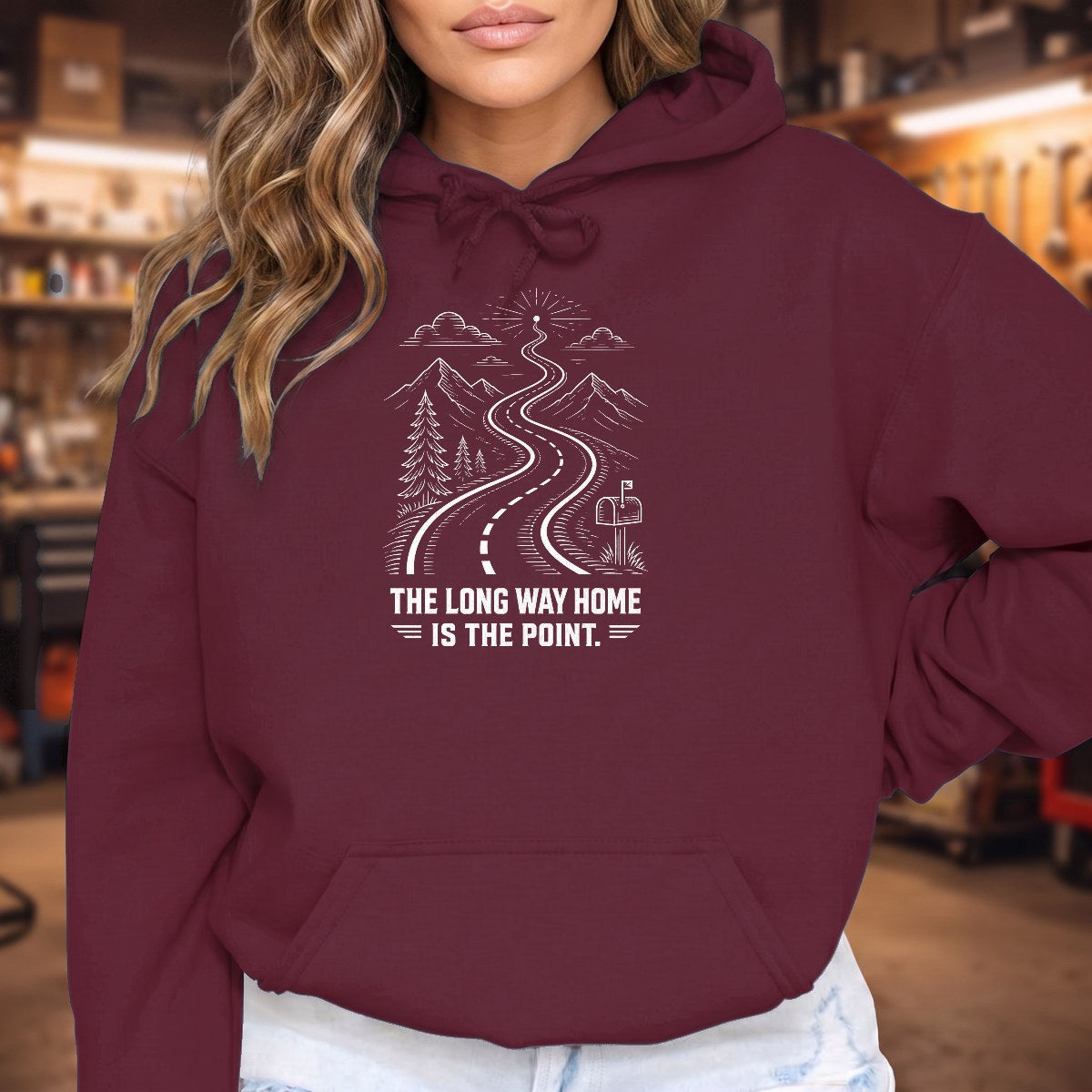 Maroon | Front