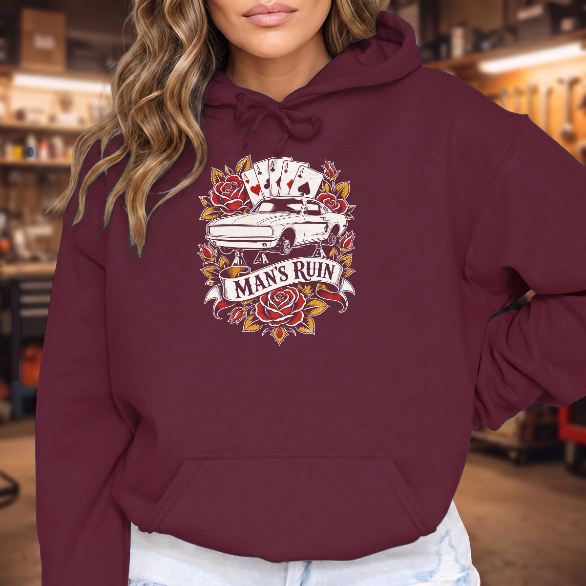 Maroon | Front