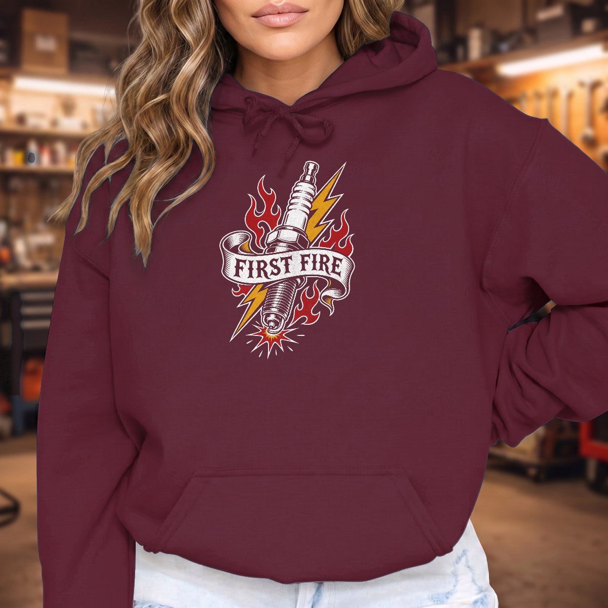 Maroon | Front