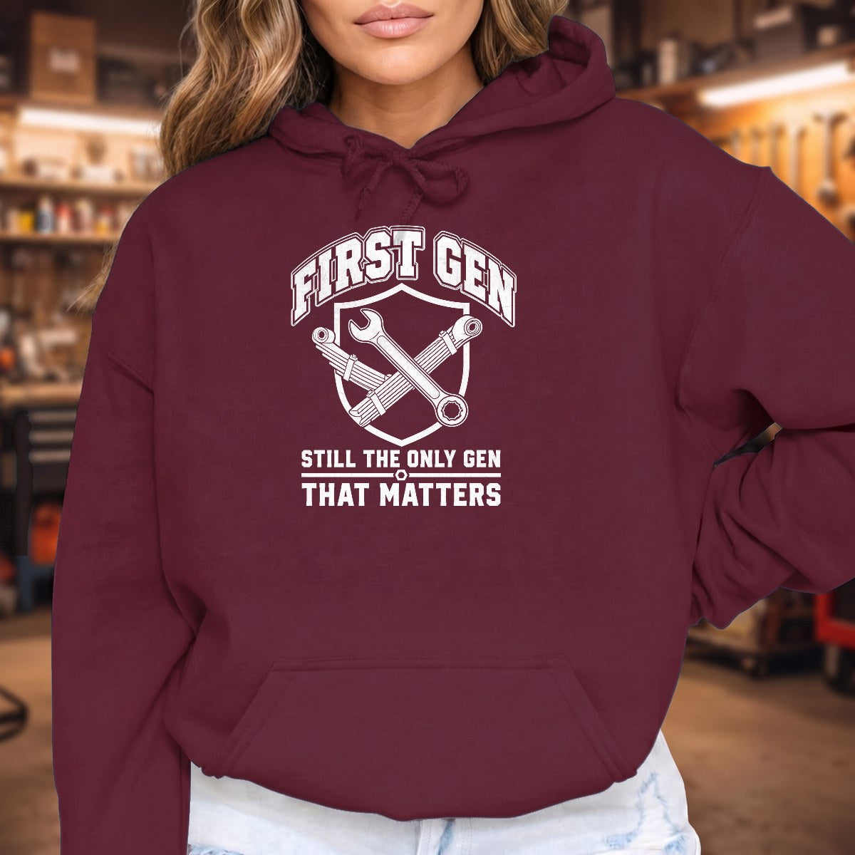 Maroon | Front