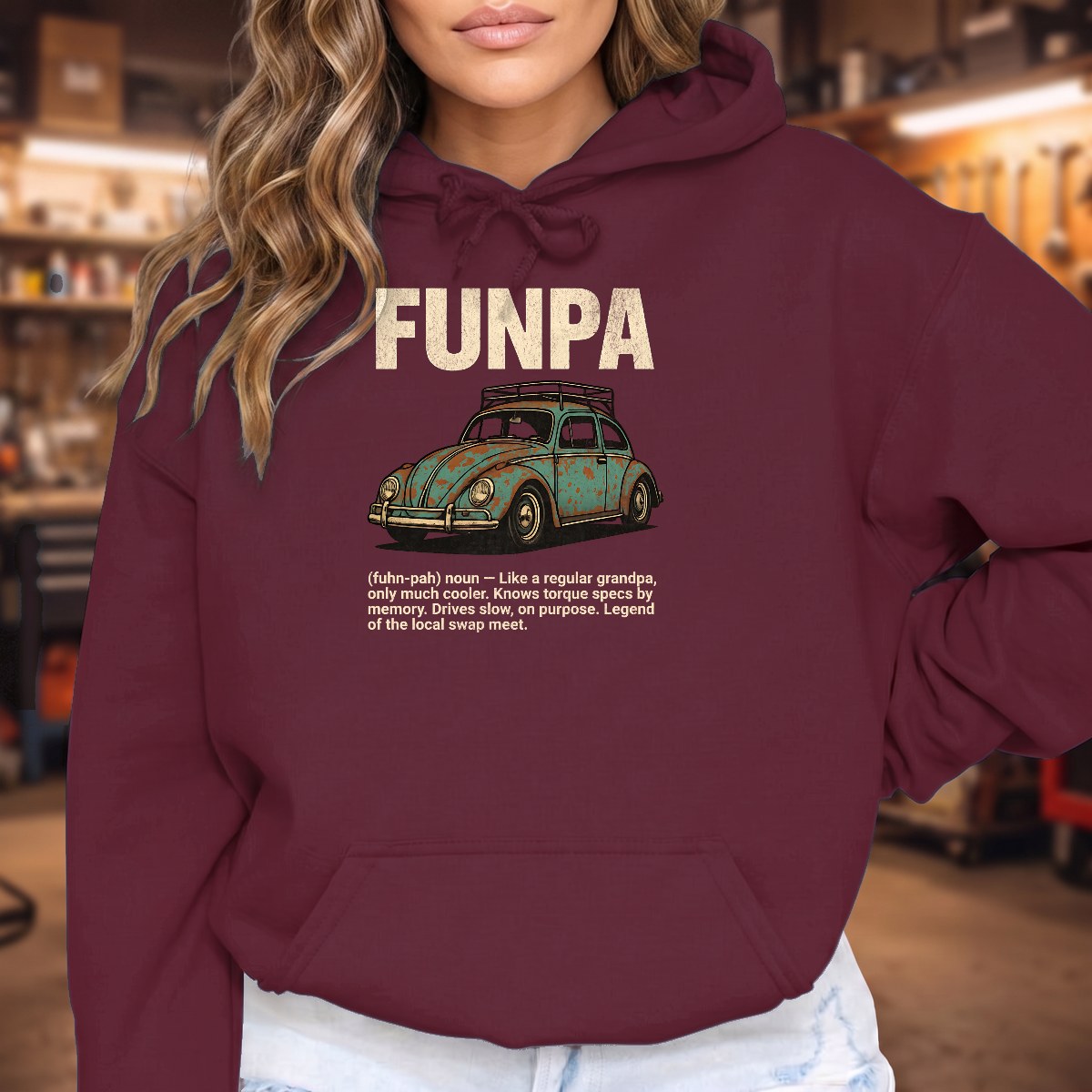 Maroon | Front