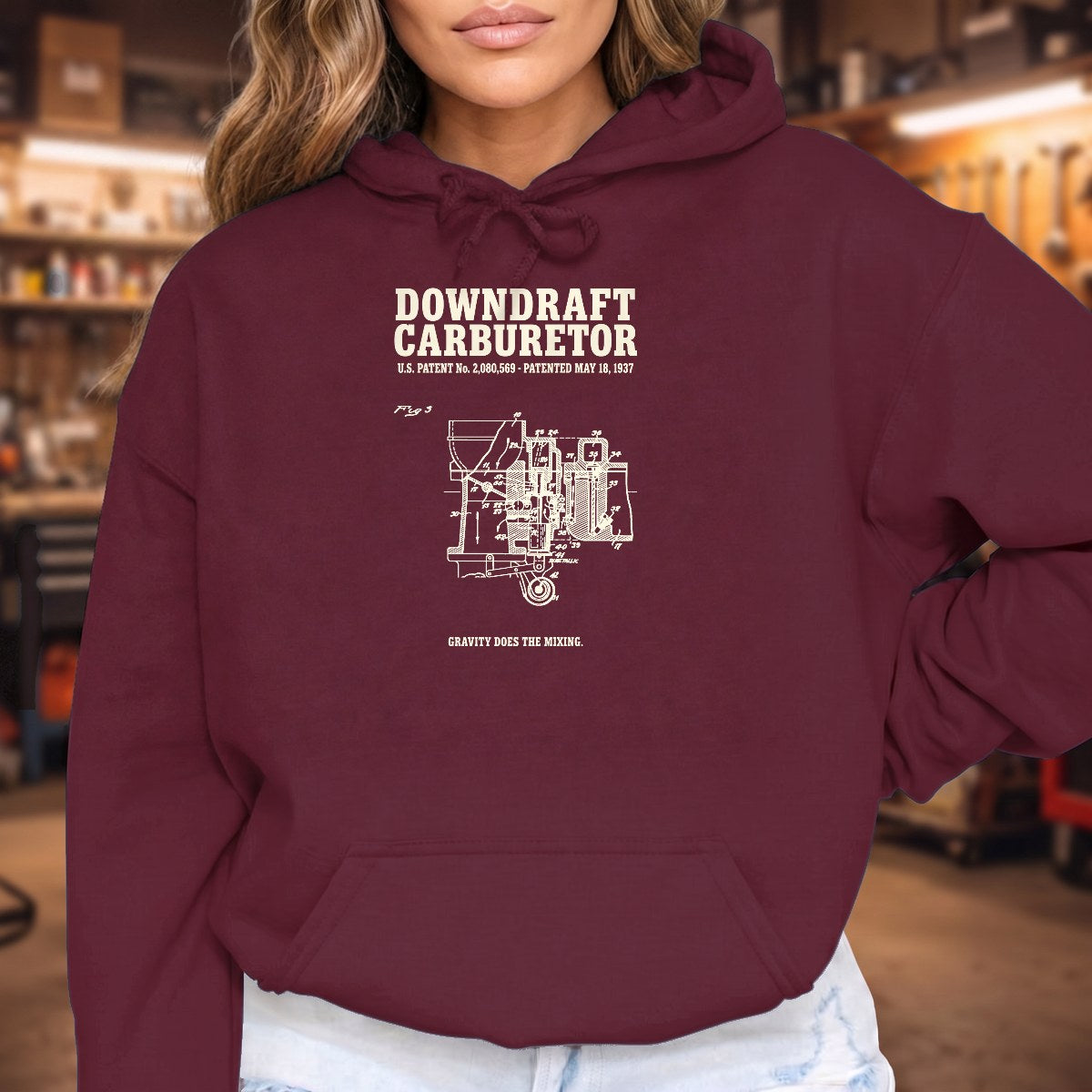 Maroon | Front