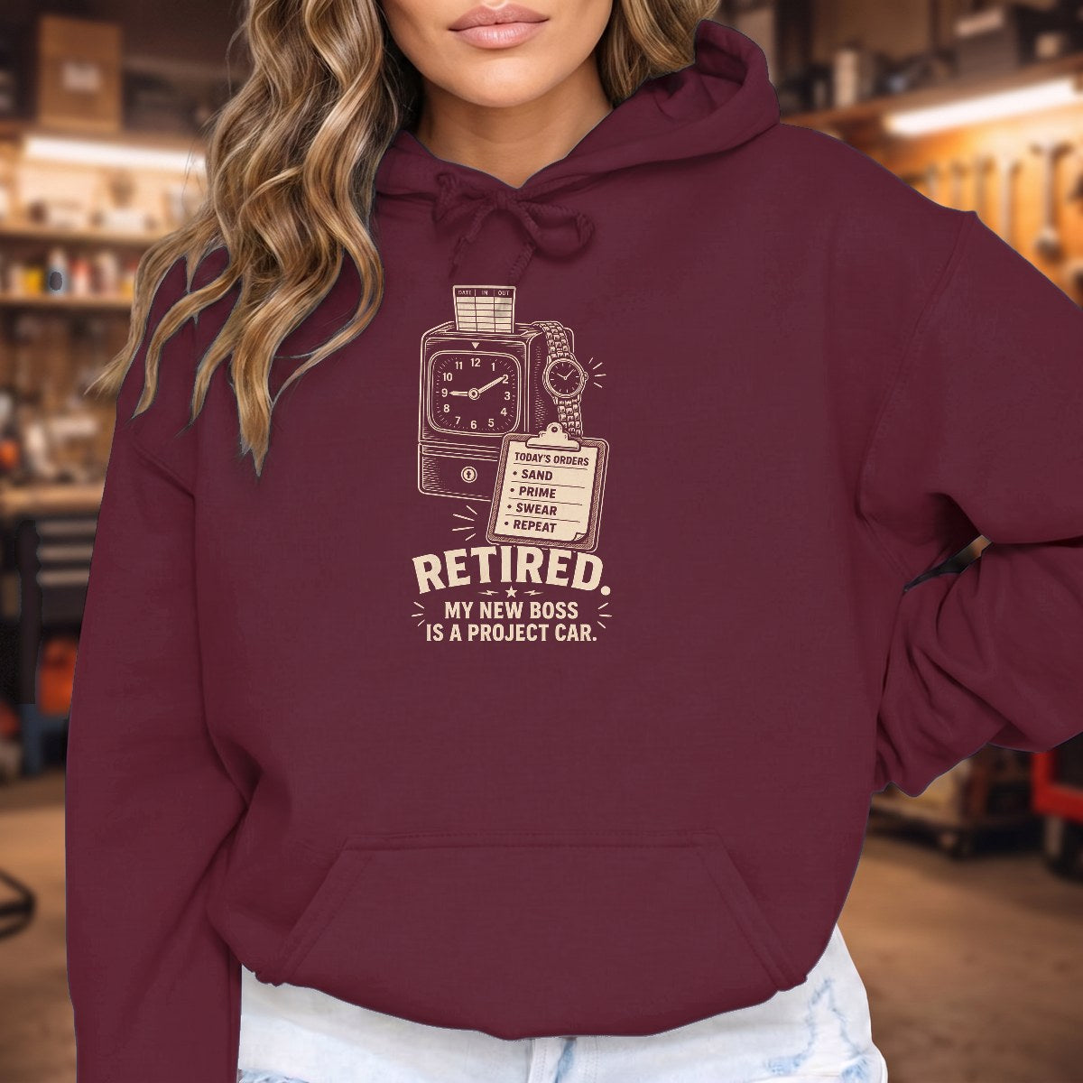Maroon | Front