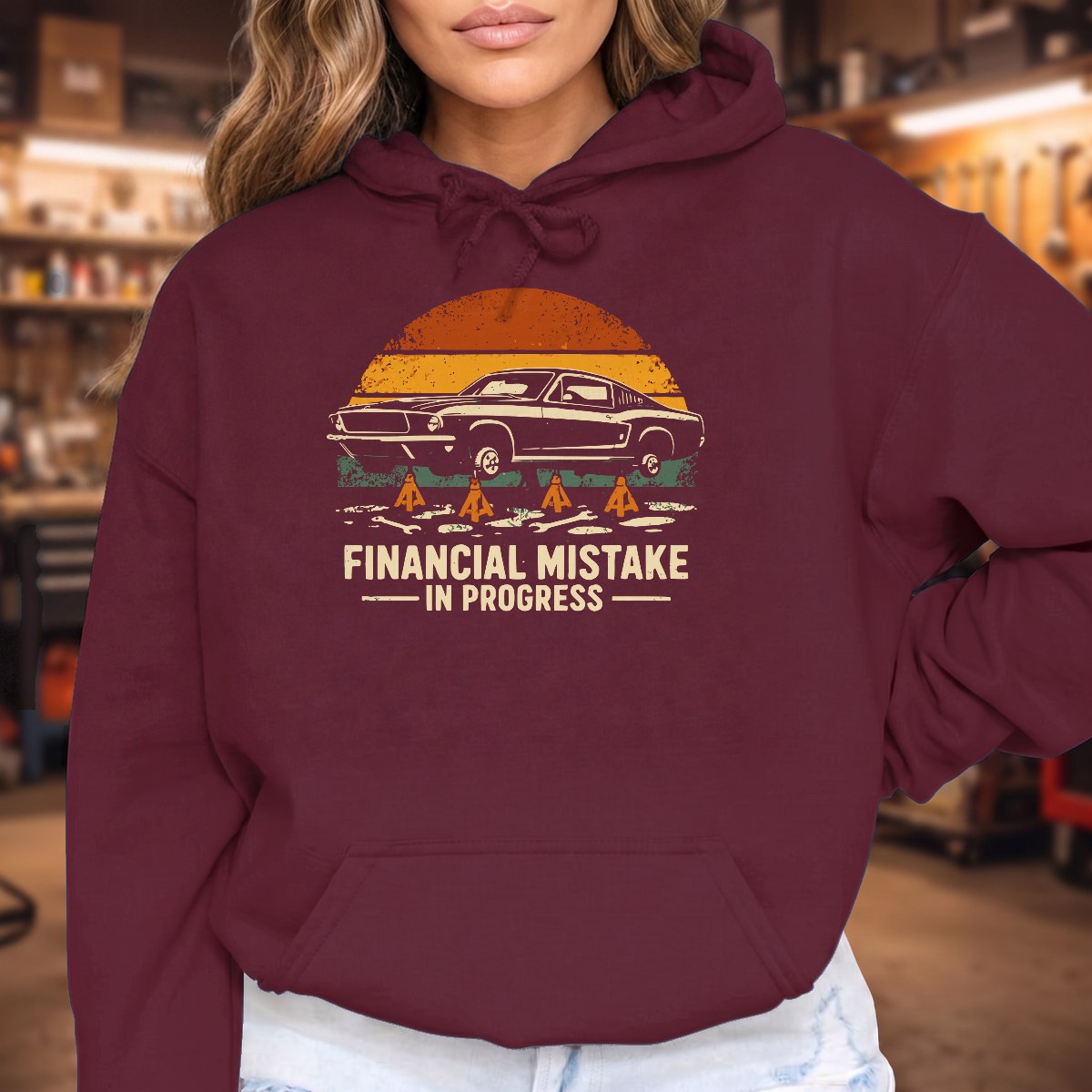 Maroon | Front