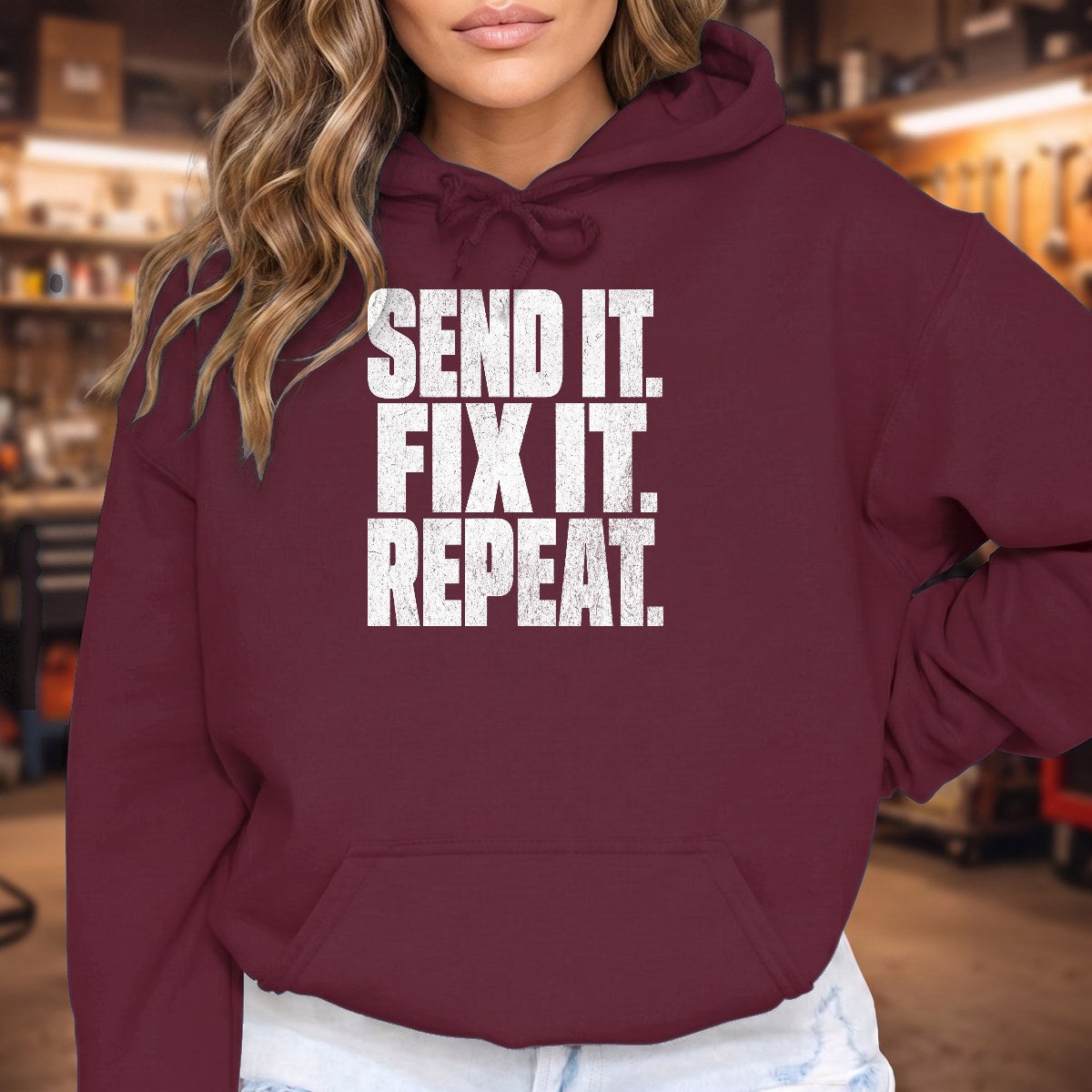 Maroon | Front