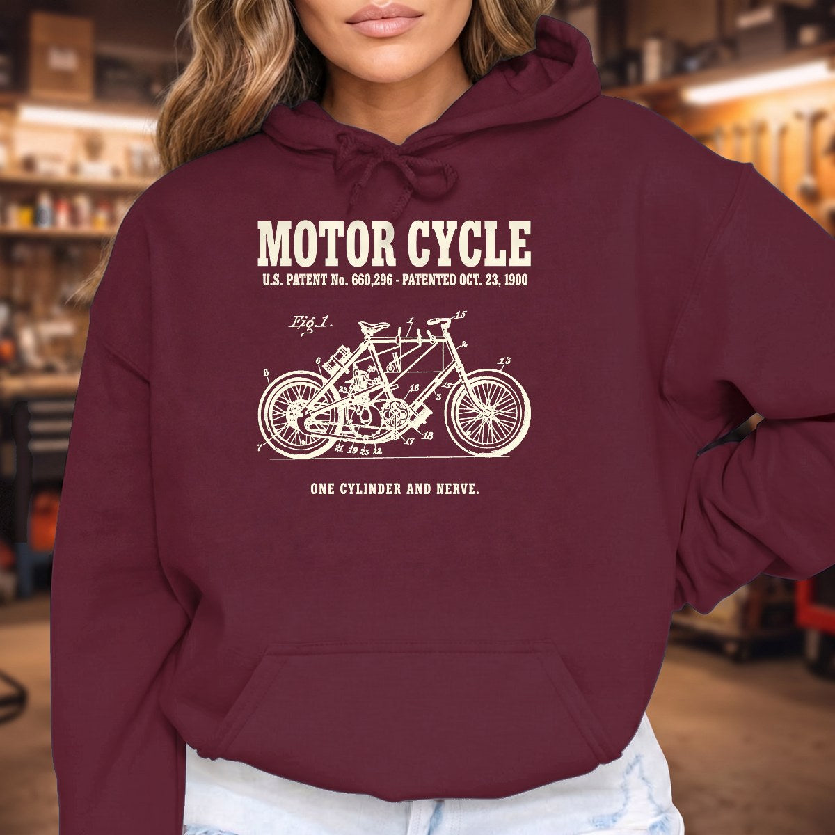 Maroon | Front