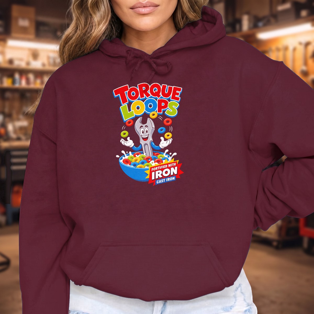 Maroon | Front