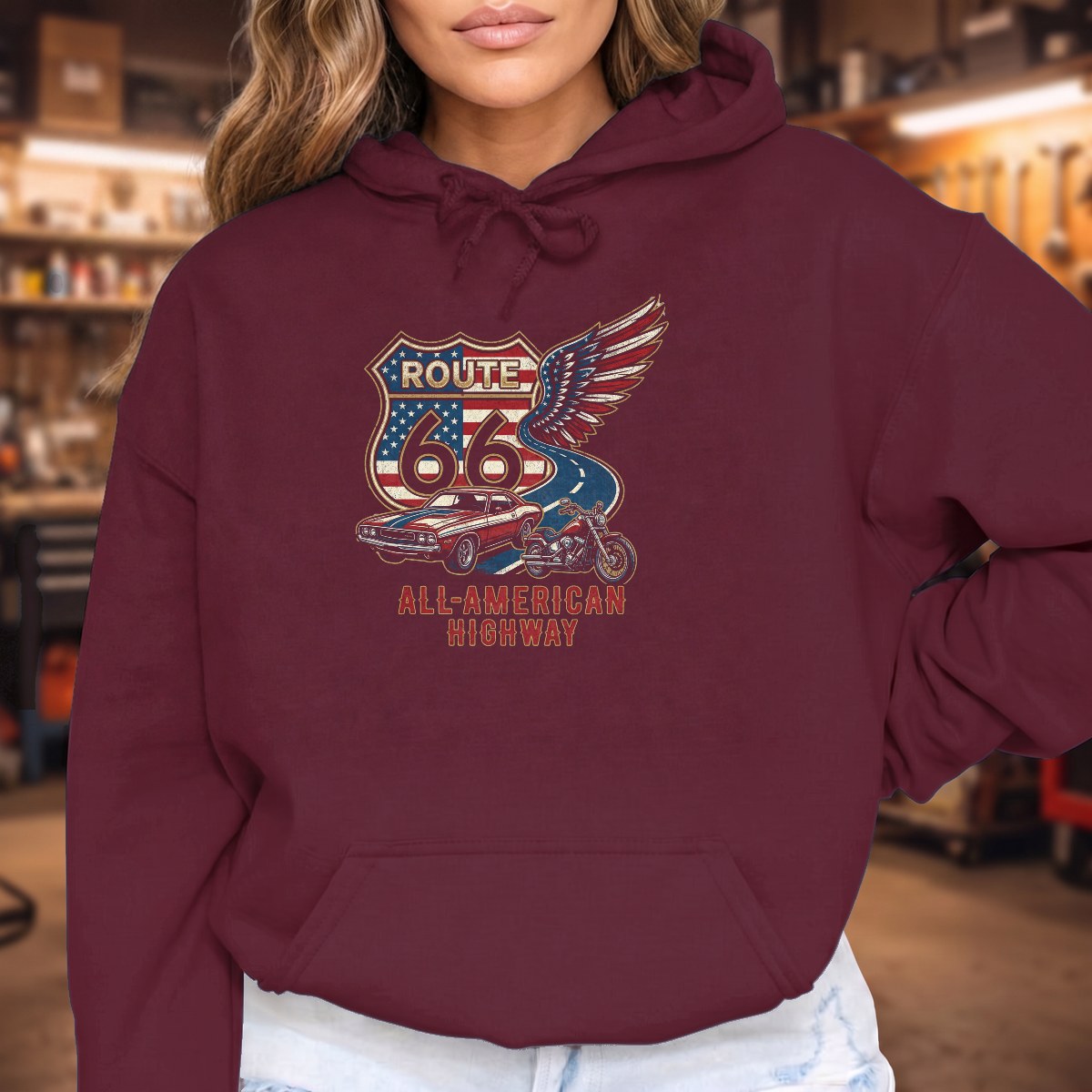 Maroon | Front