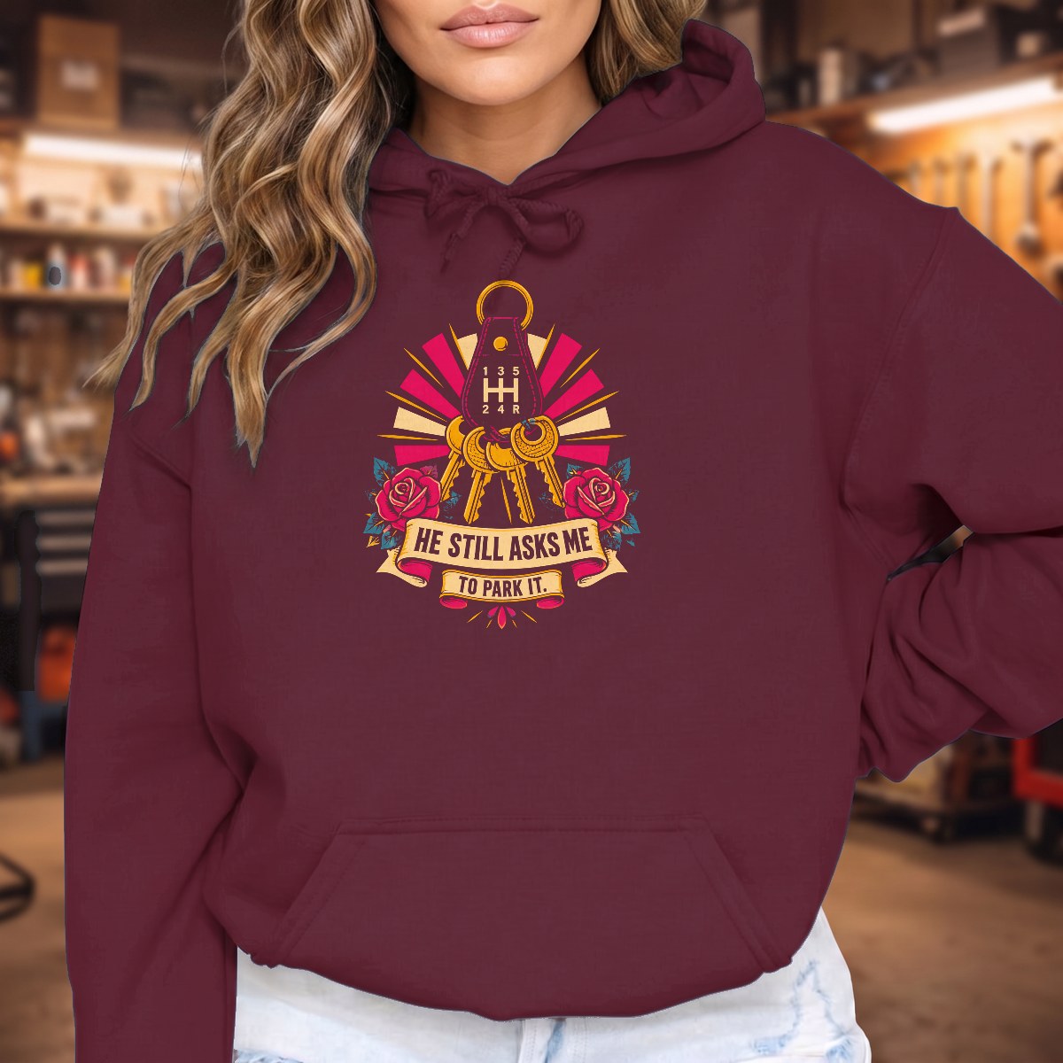 Maroon | Front