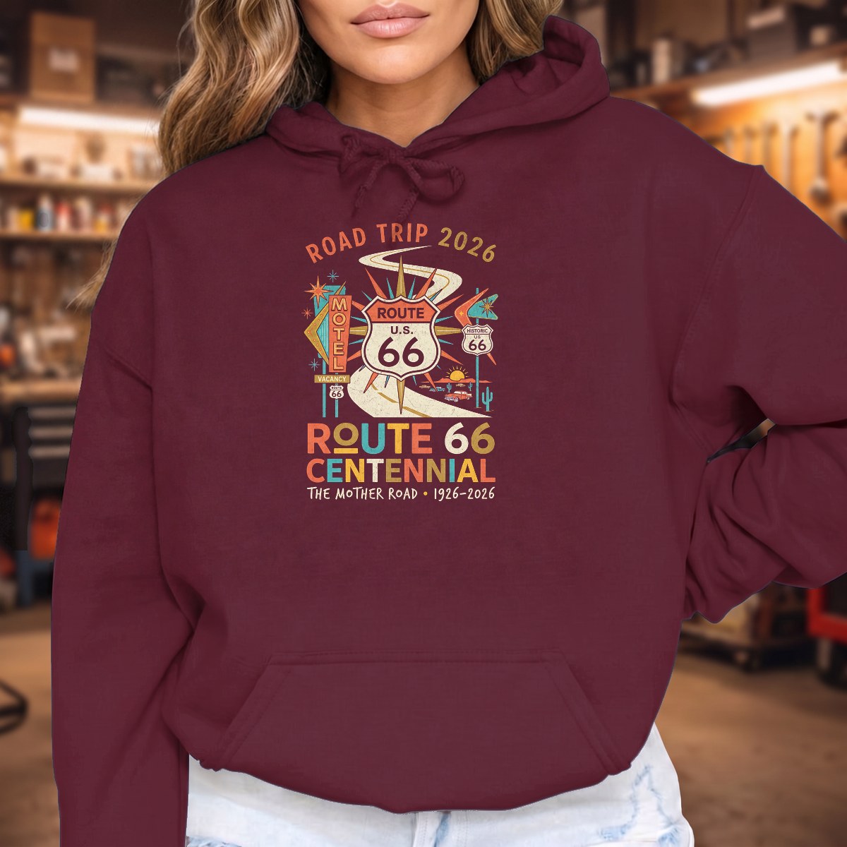 Maroon | Front