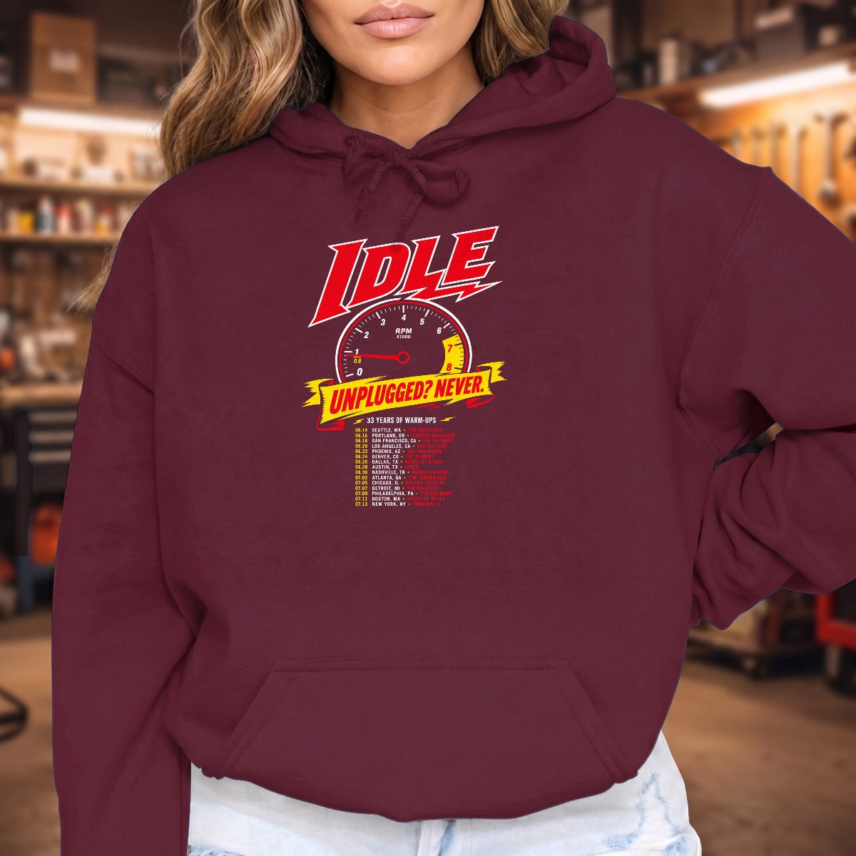 Maroon | Front