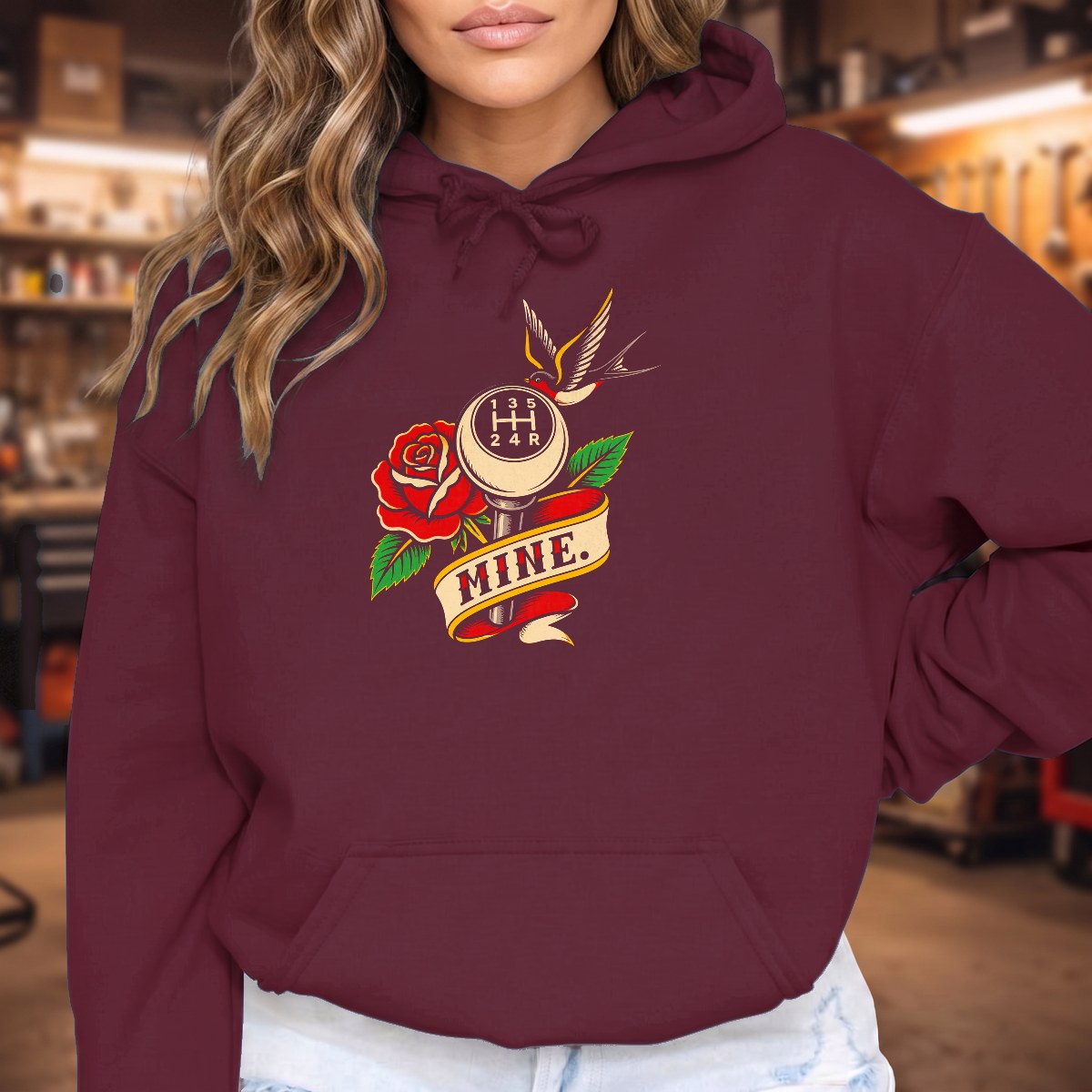 Maroon | Front
