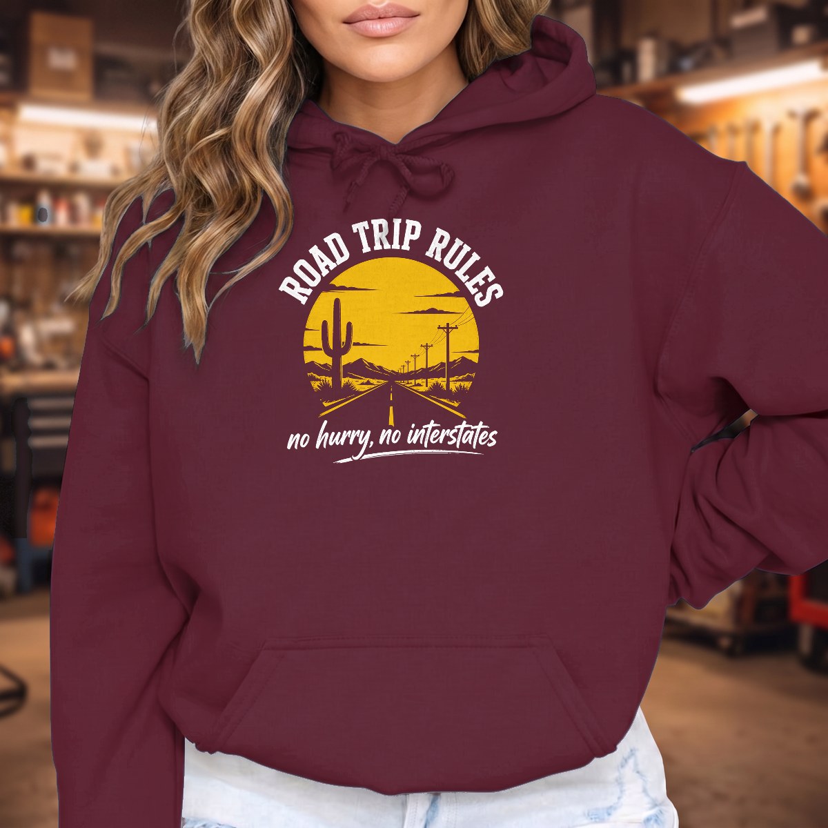 Maroon | Front