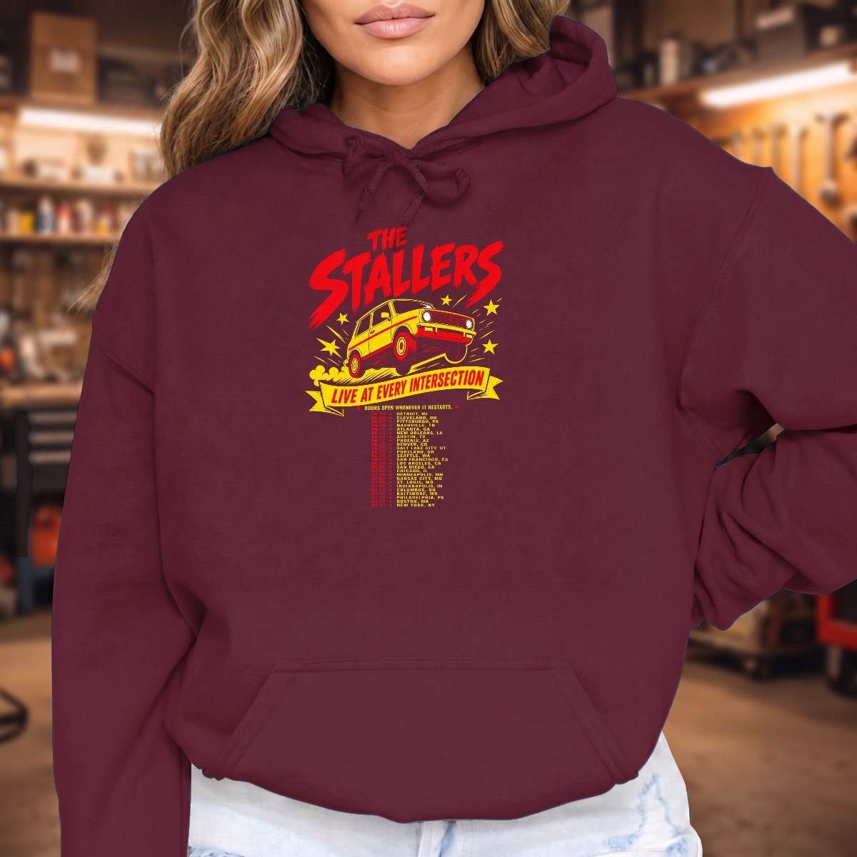 Maroon | Front