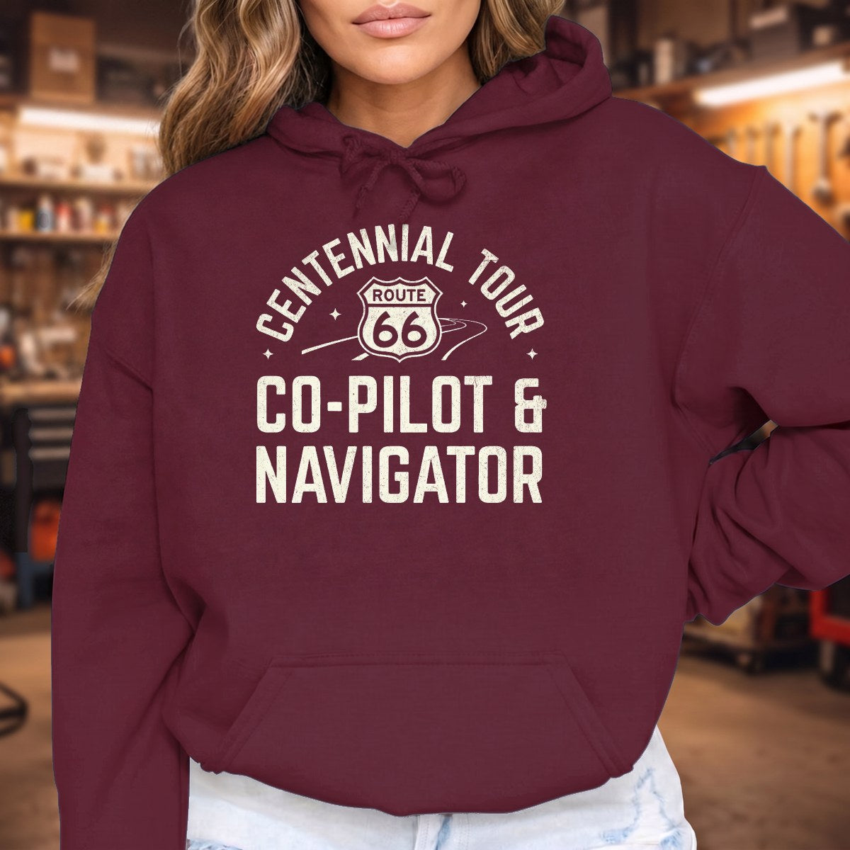 Maroon | Front