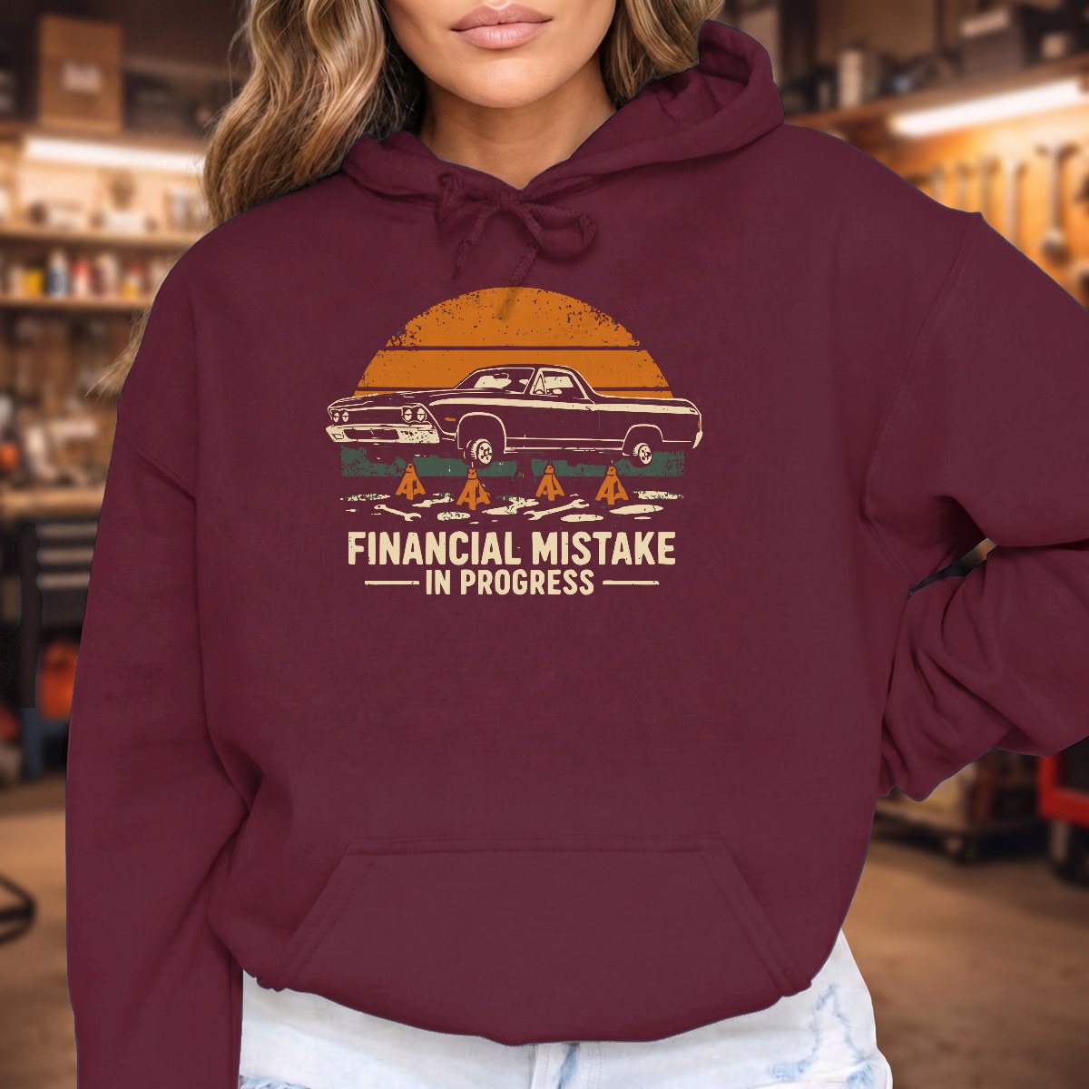 Maroon | Front