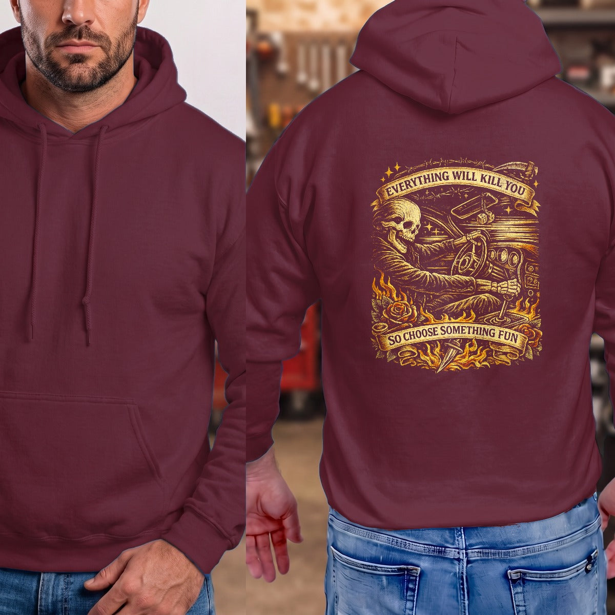 Maroon | Full Back