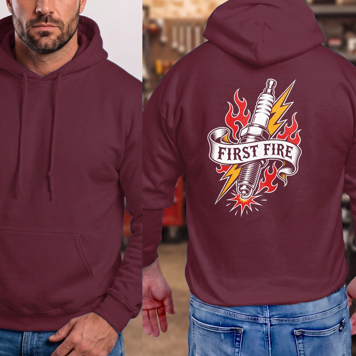 Maroon | Full Back
