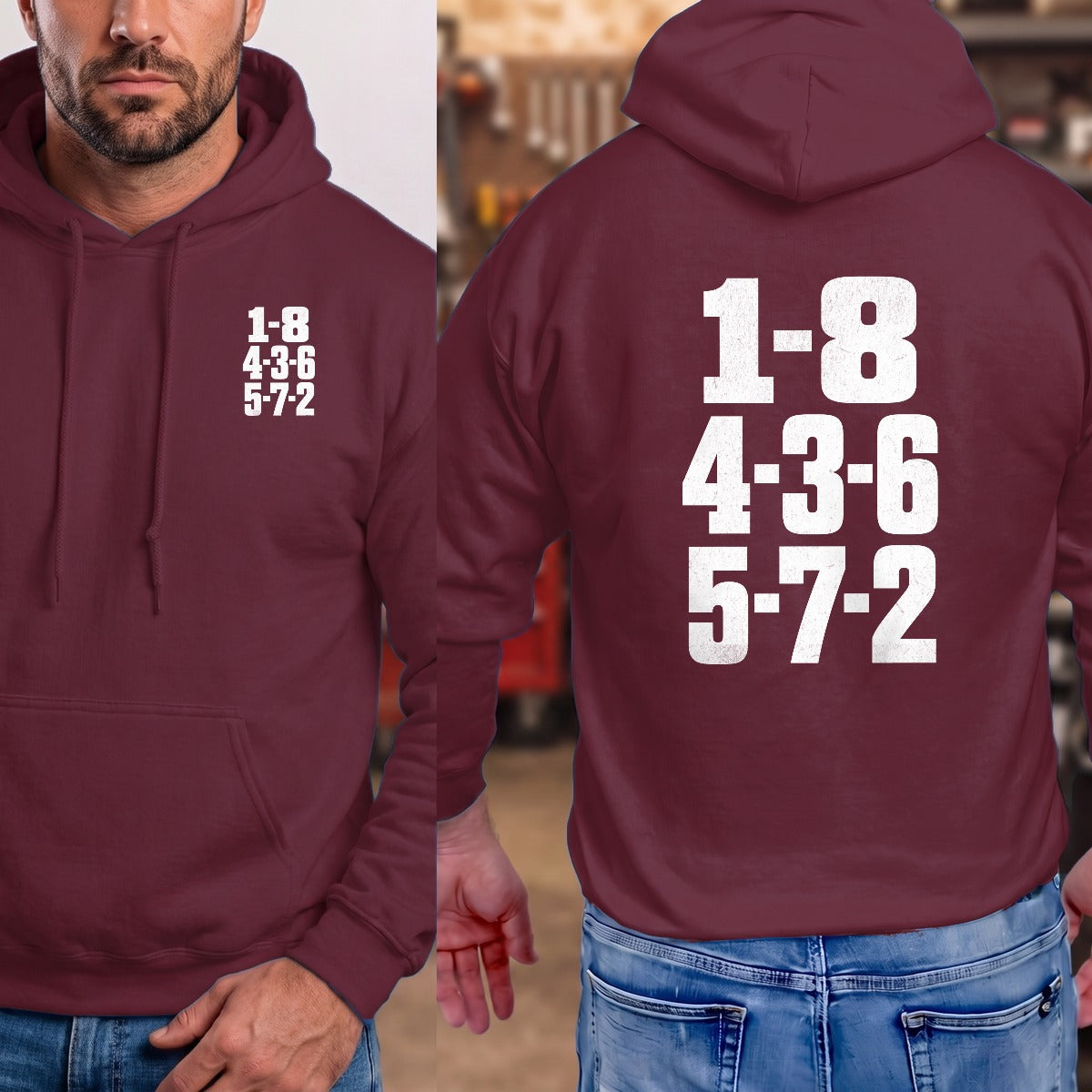 Maroon | Left Chest + Back (refreshed)