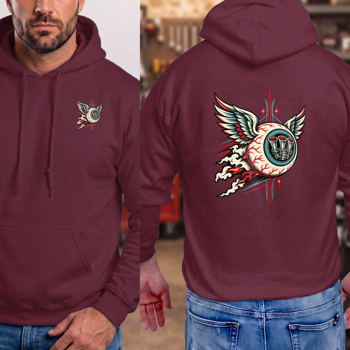 Maroon | Left Chest + Back (refreshed)