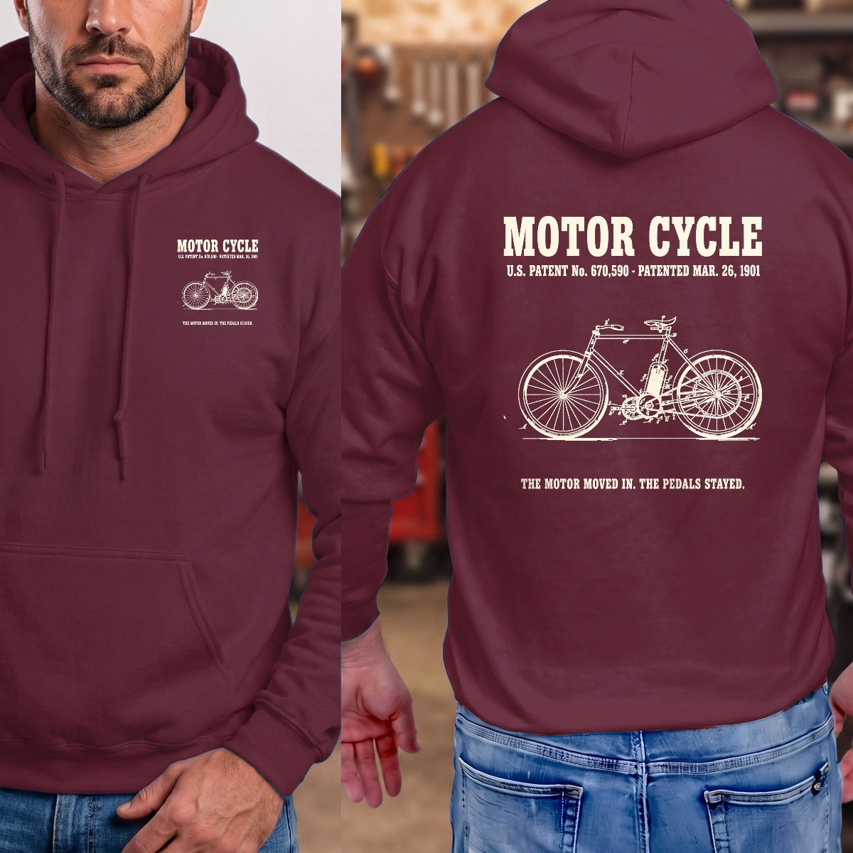 Maroon | Left Chest + Back (refreshed)