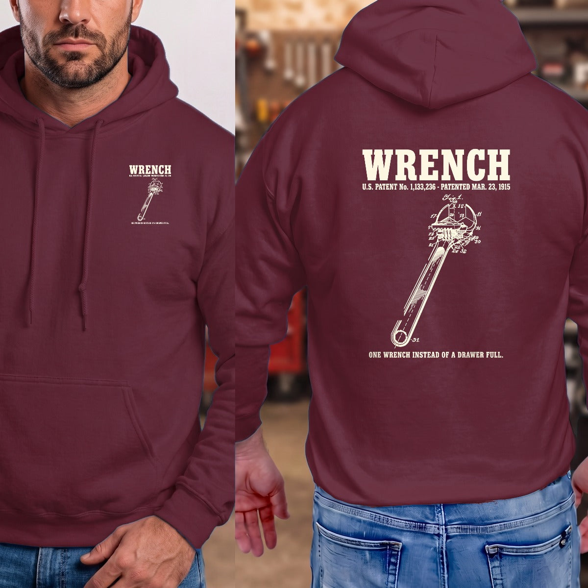 Maroon | Left Chest + Back (refreshed)