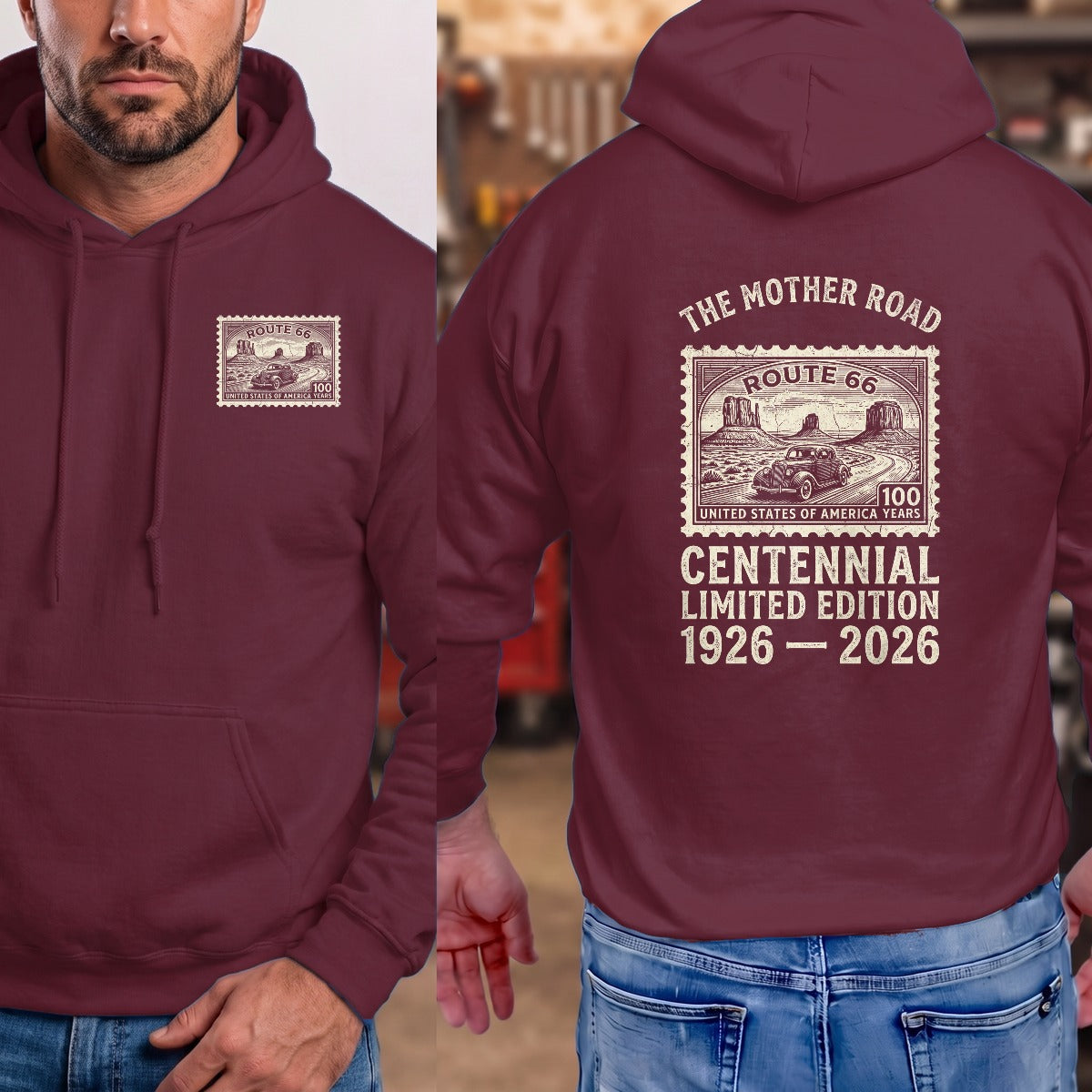 Maroon | Left Chest + Back (refreshed)