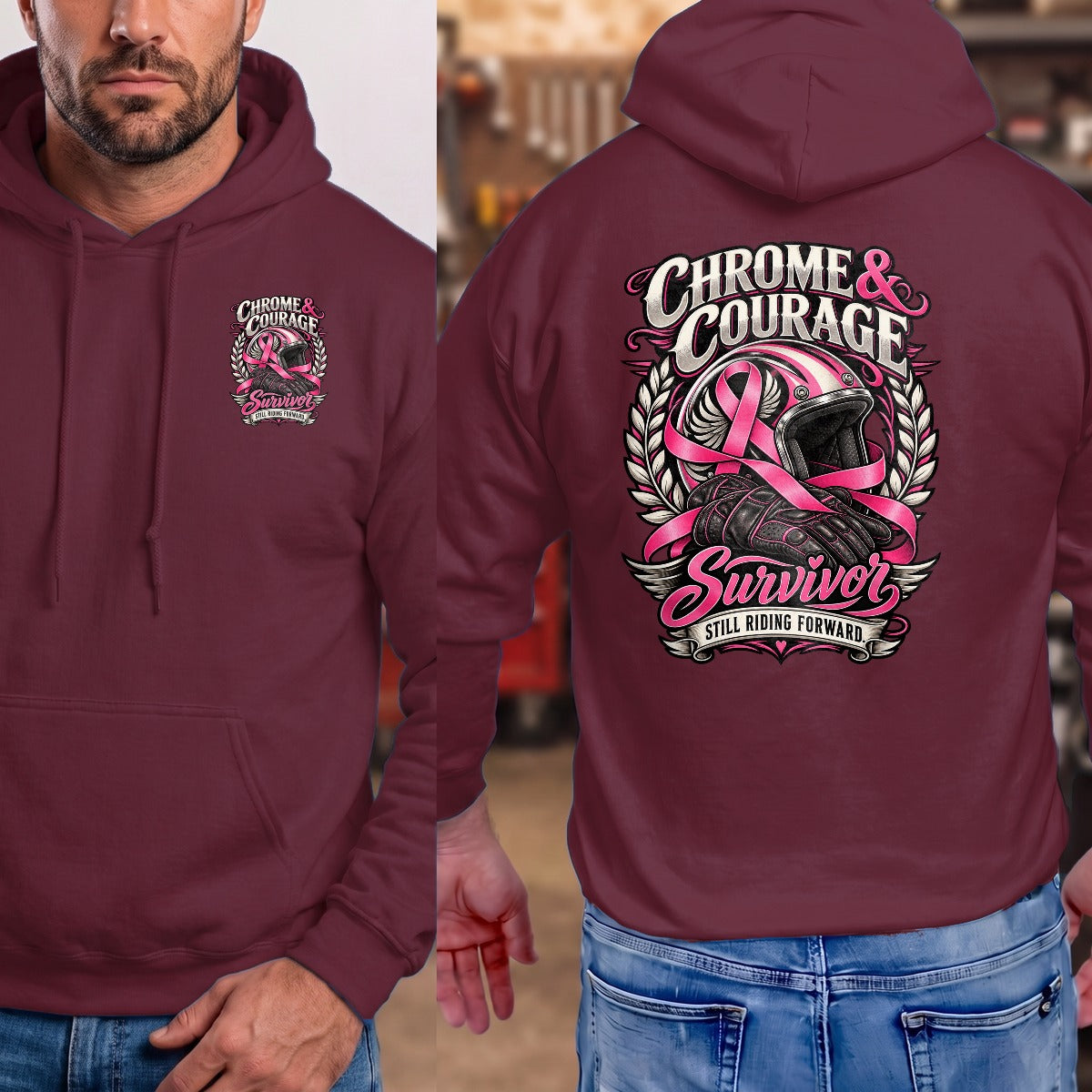 Maroon | Left Chest + Back (refreshed)