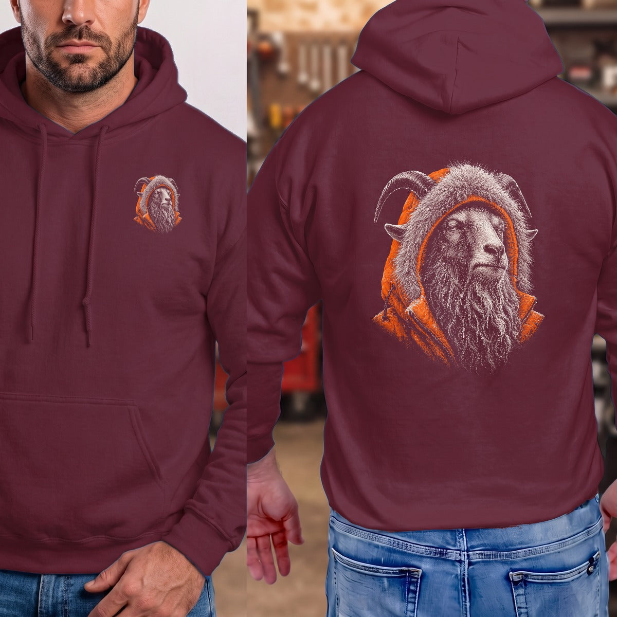 Maroon | Left Chest + Back (refreshed)