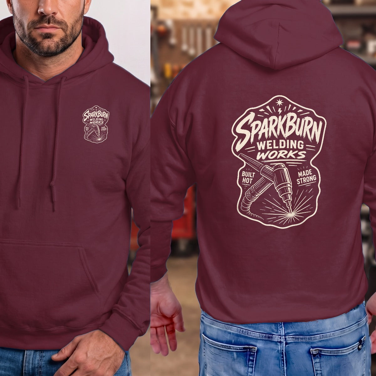 Maroon | Left Chest + Back (refreshed)