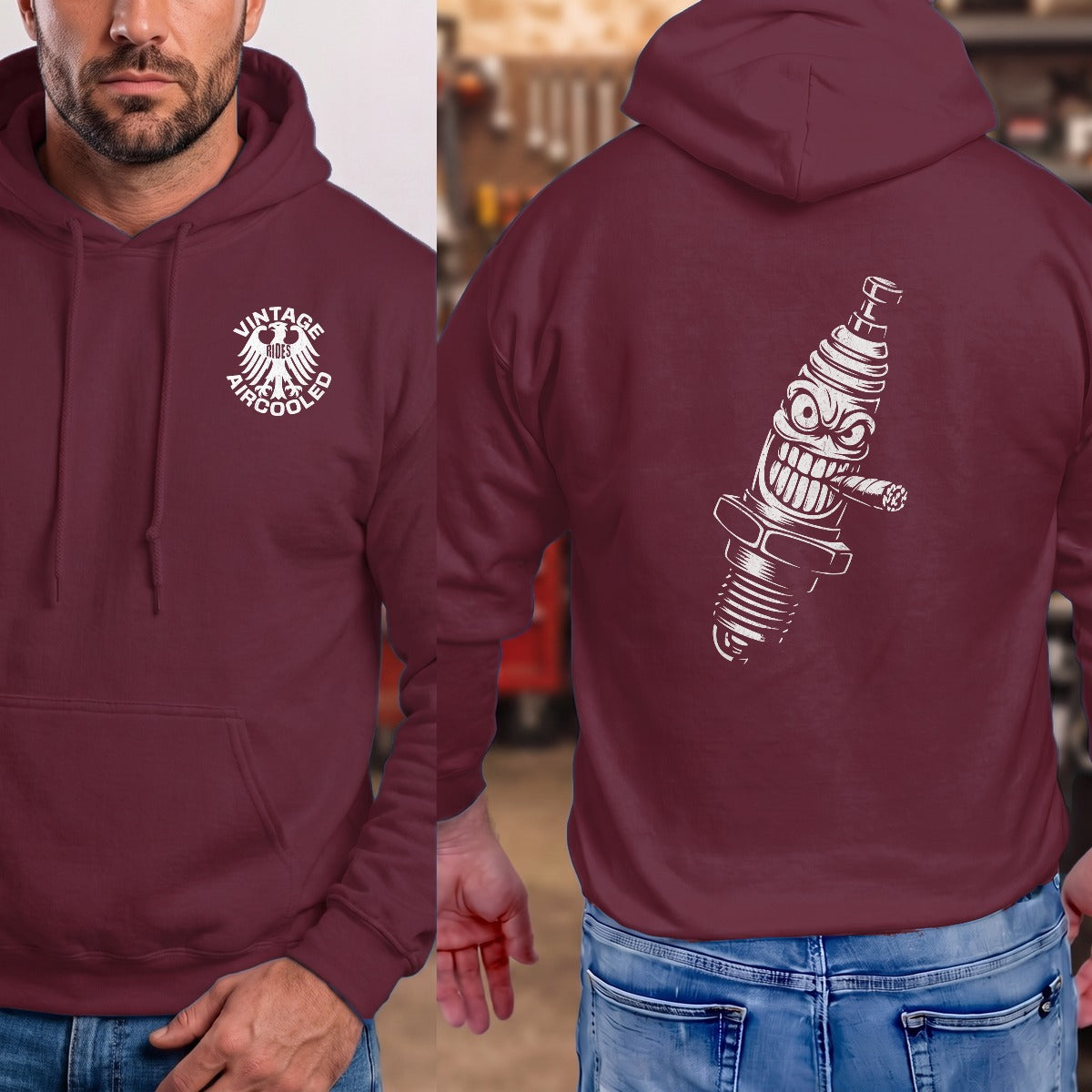 Maroon | Left Chest + Back (refreshed)