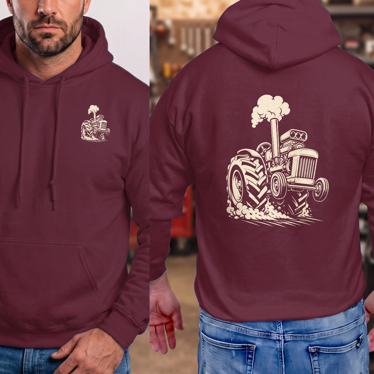 Maroon | Left Chest + Back (refreshed)