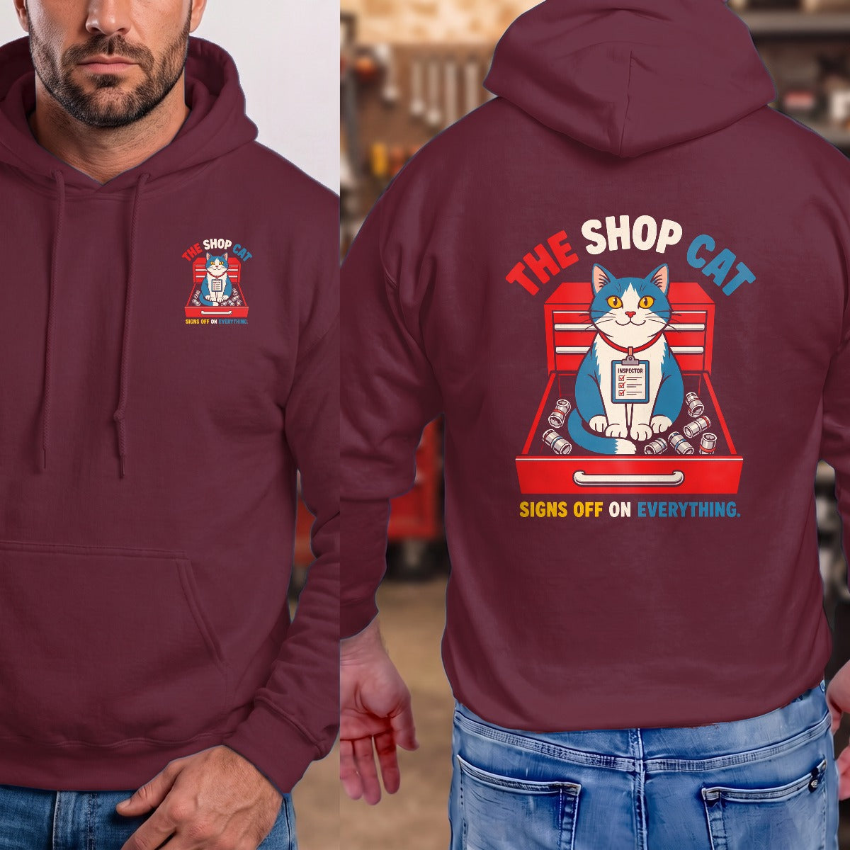 Maroon | Left Chest + Back (refreshed)