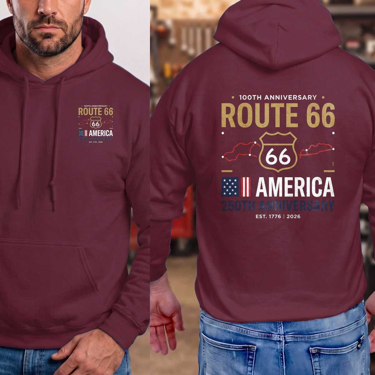 Maroon | Left Chest + Back (refreshed)
