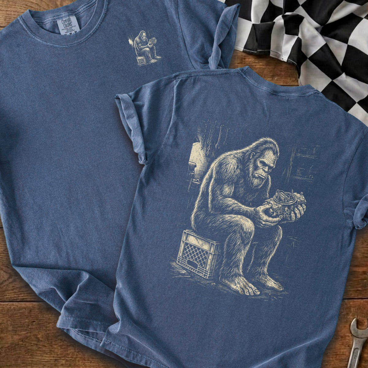 Midnight | Left Chest + Back