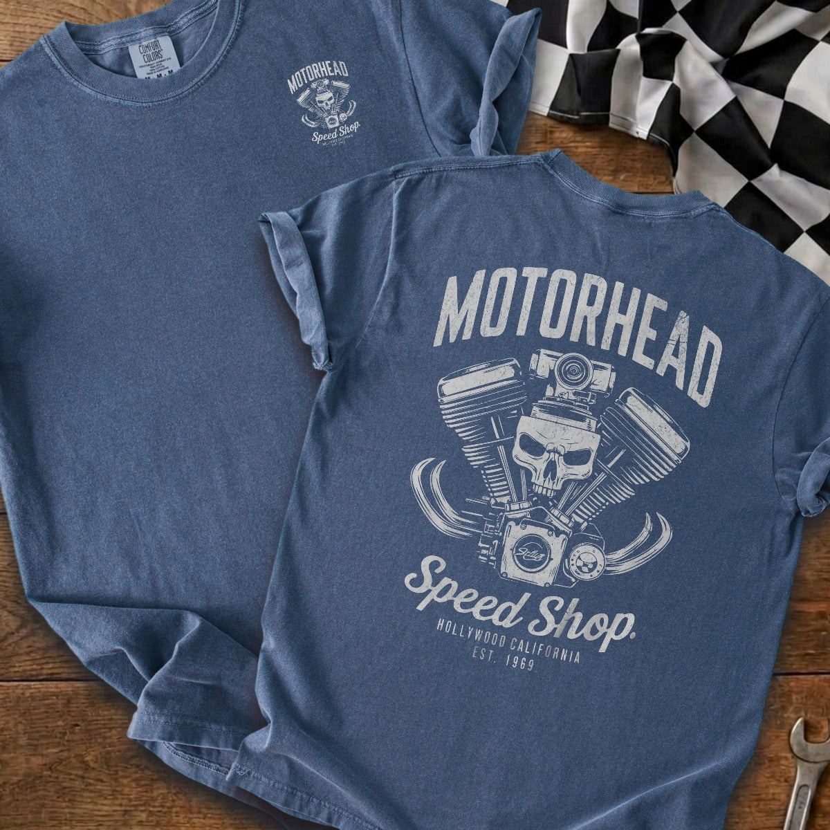 Midnight | Left Chest + Back