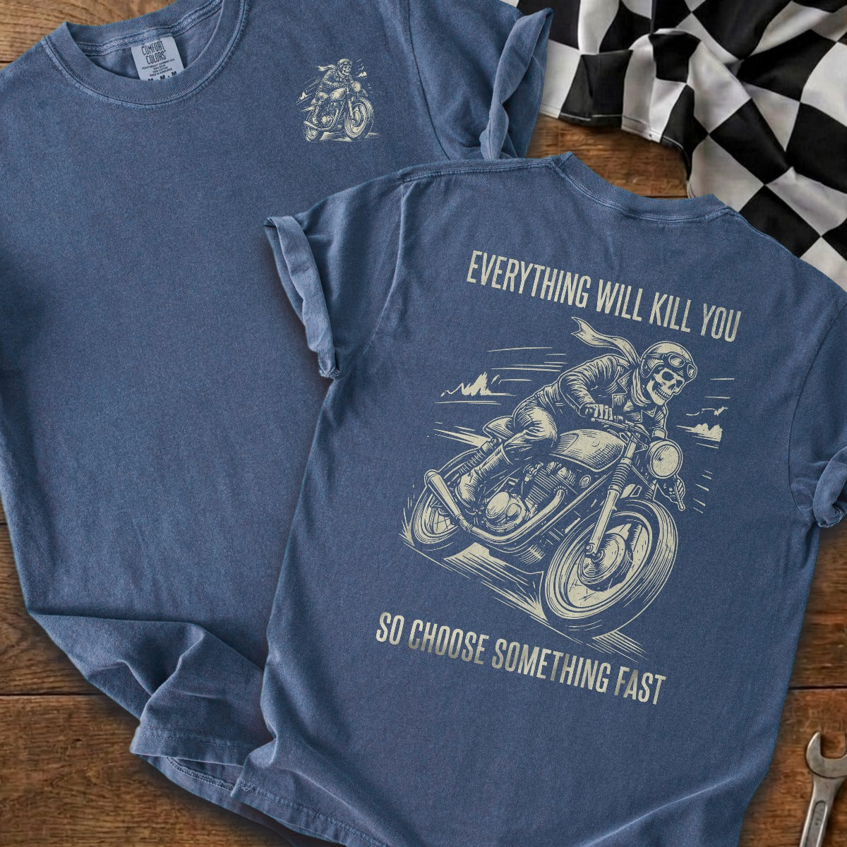 Midnight | Left Chest + Back
