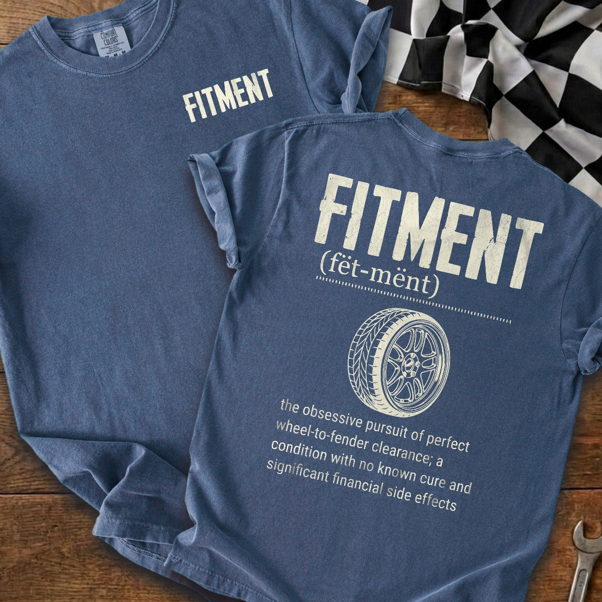 Midnight | Left Chest + Back