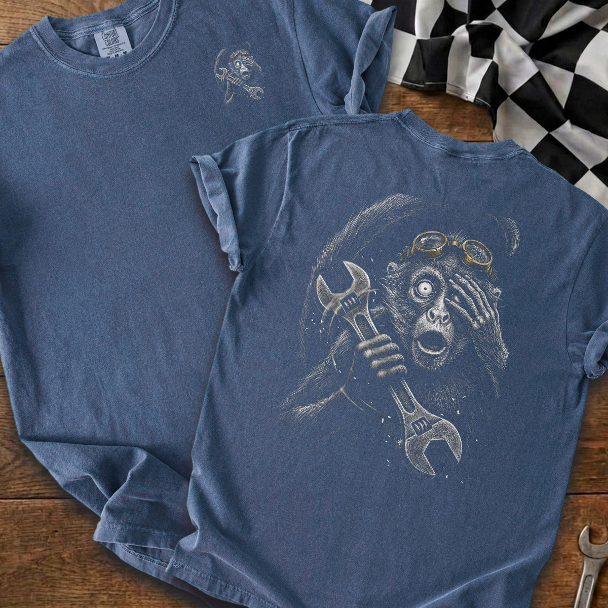 Midnight | Left Chest + Back