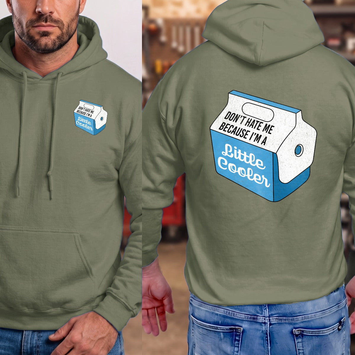 Military Green | Left Chest + Back (refreshed)