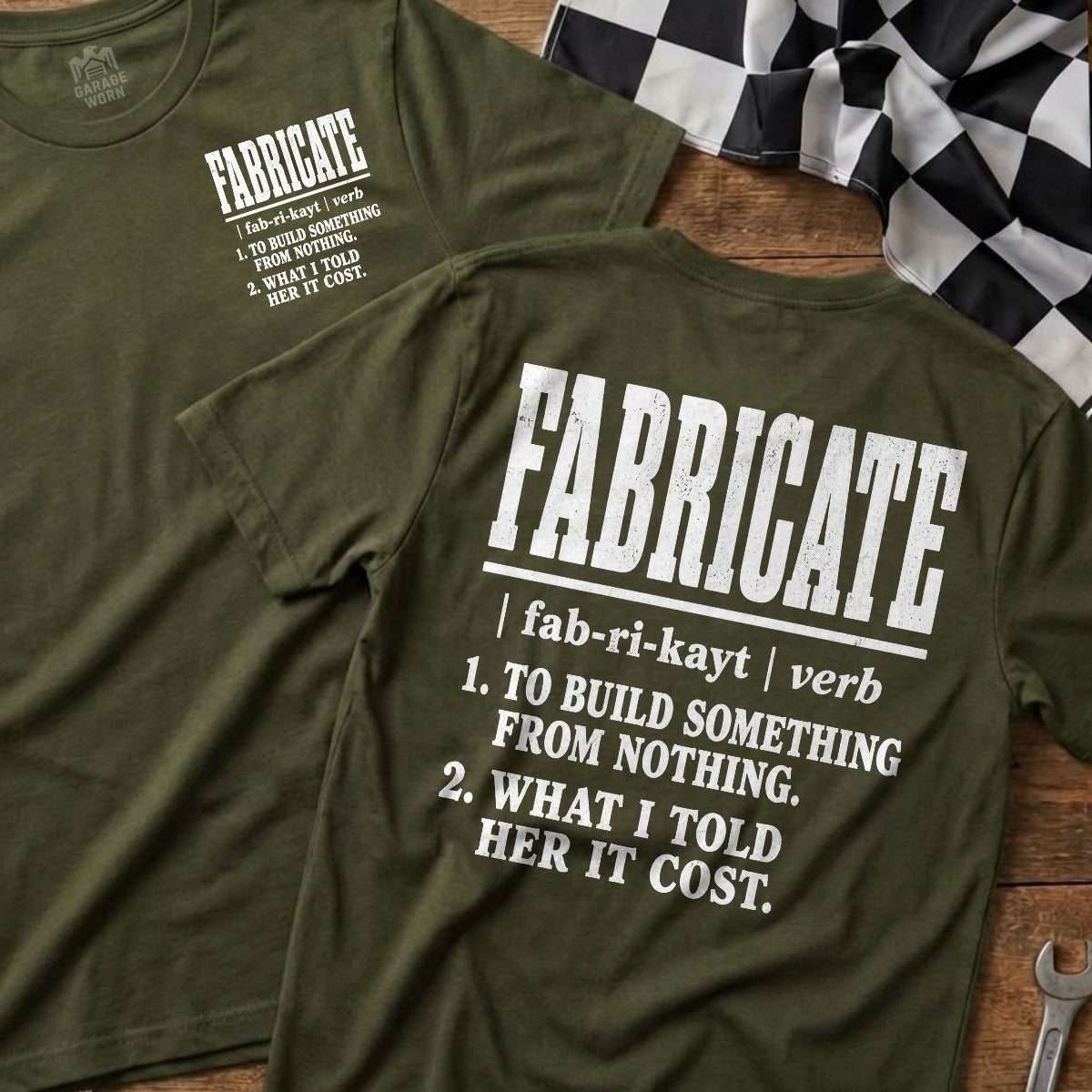 Military Green | Front & Back
