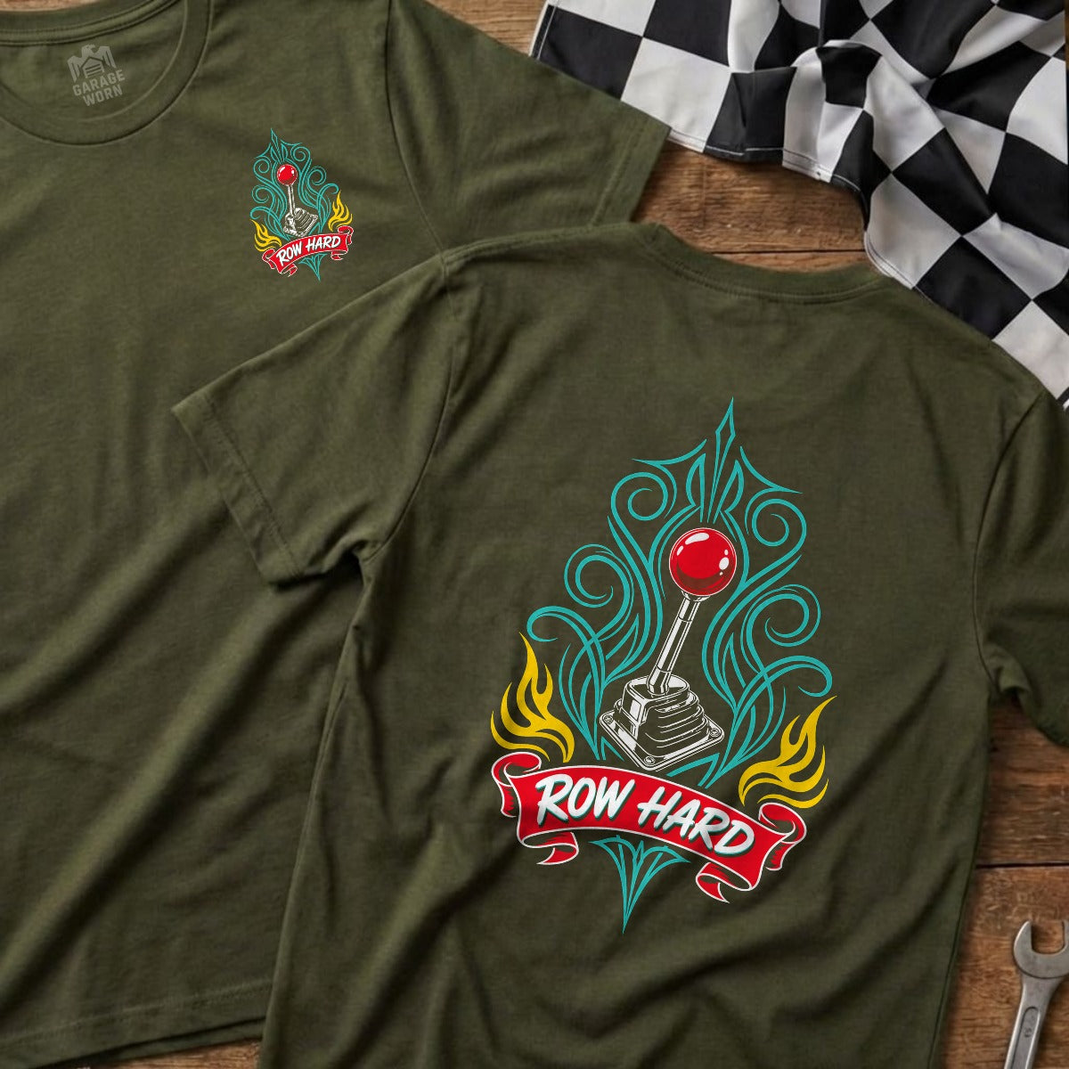 Military Green | Front & Back