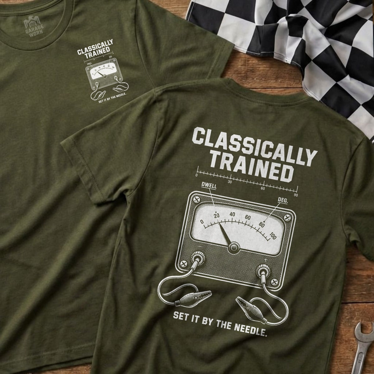 Military Green | Front & Back