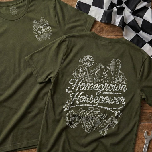 Military Green | Front & Back