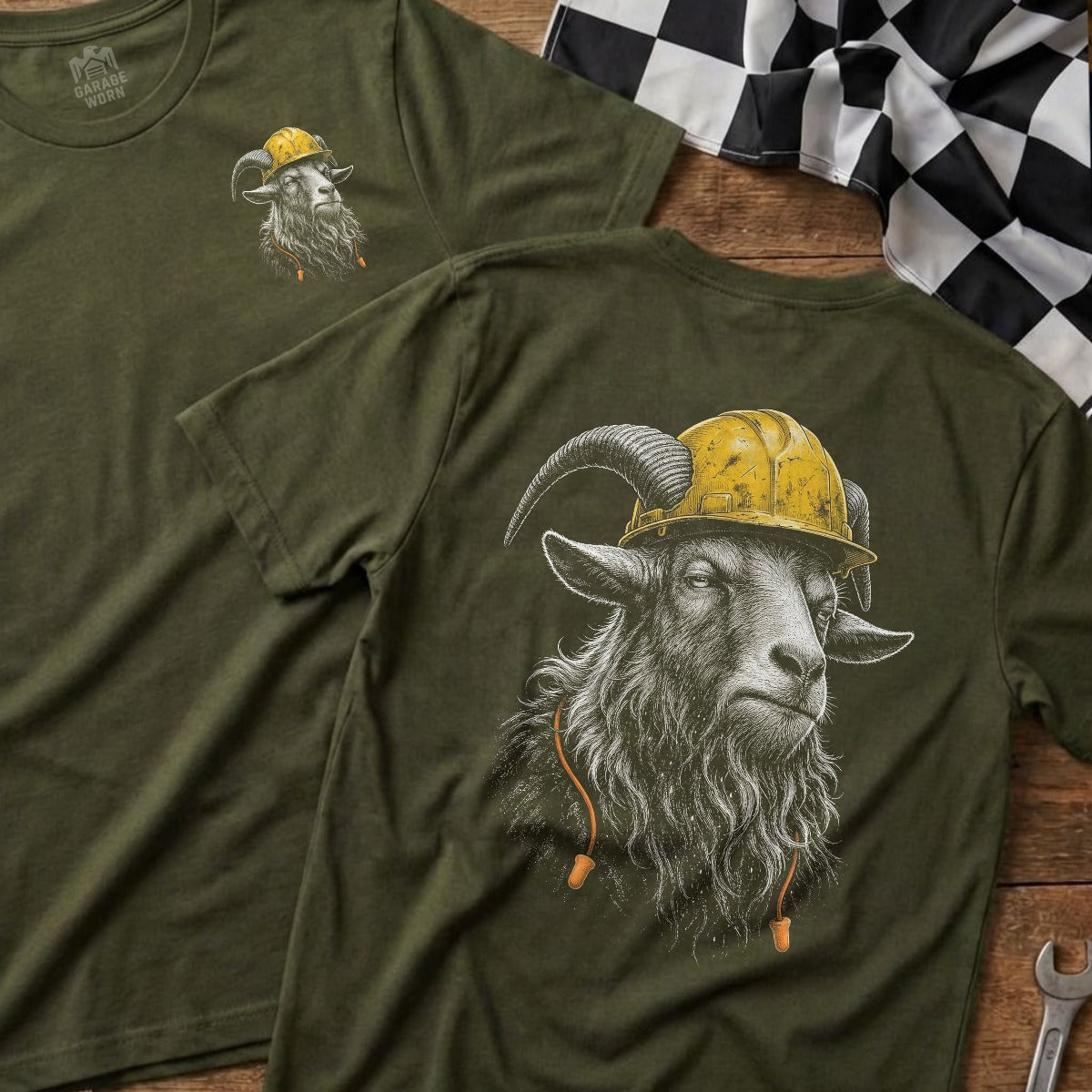 Military Green | Front & Back