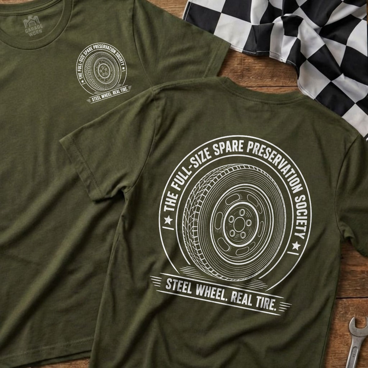 Military Green | Front & Back