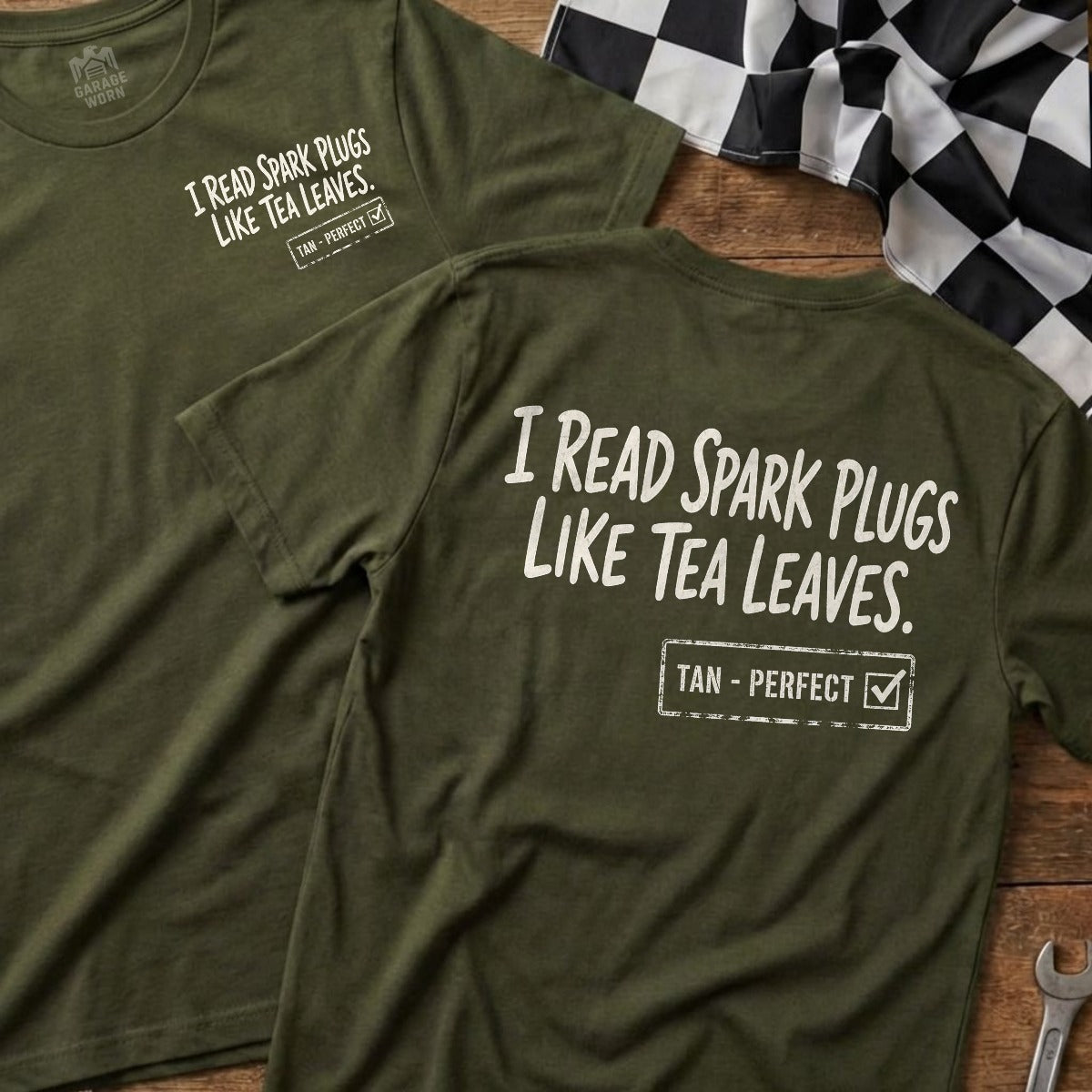 Military Green | Front & Back