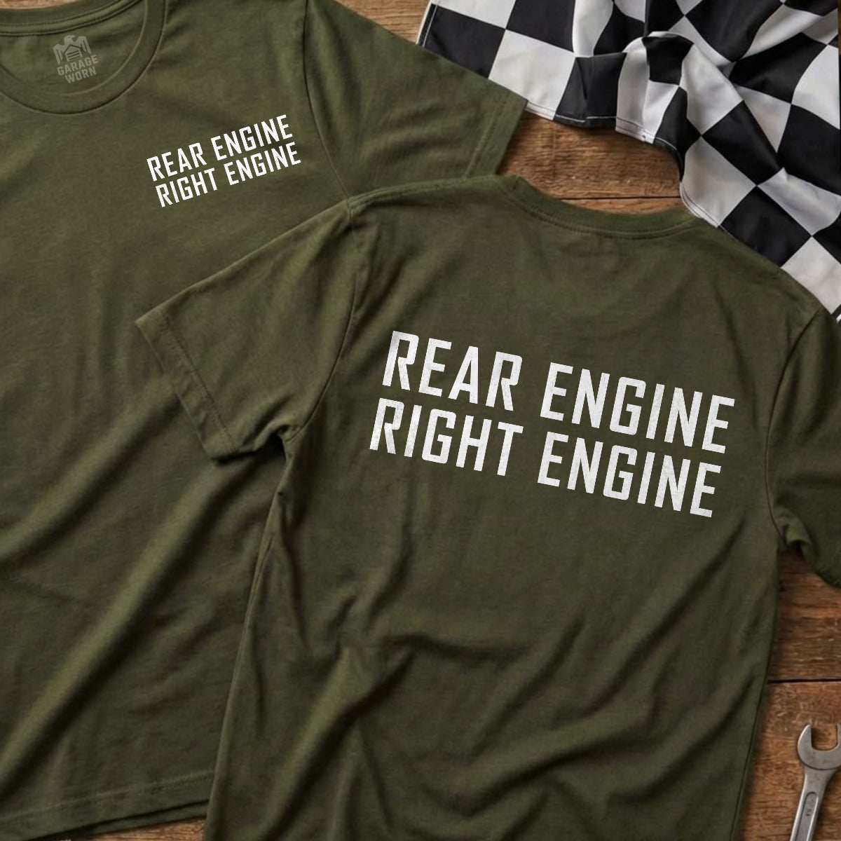Military Green | Front & Back