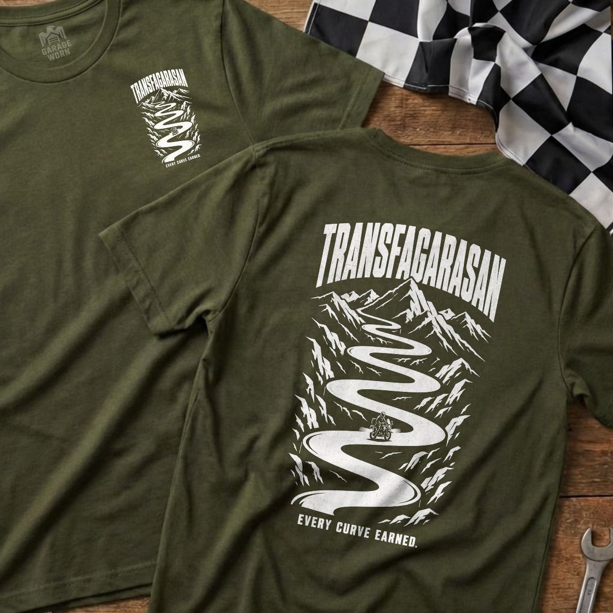 Military Green | Front & Back