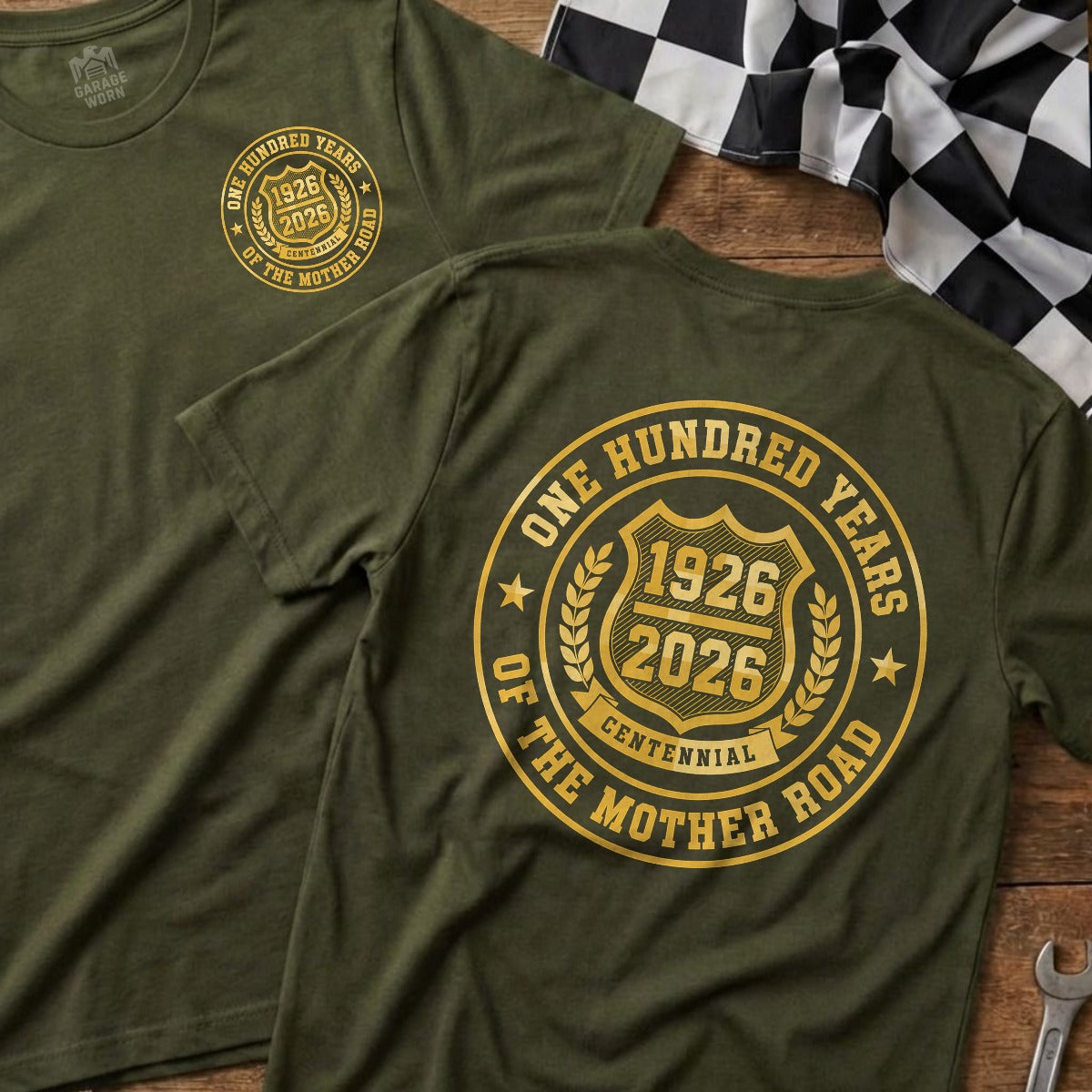 Military Green | Front & Back